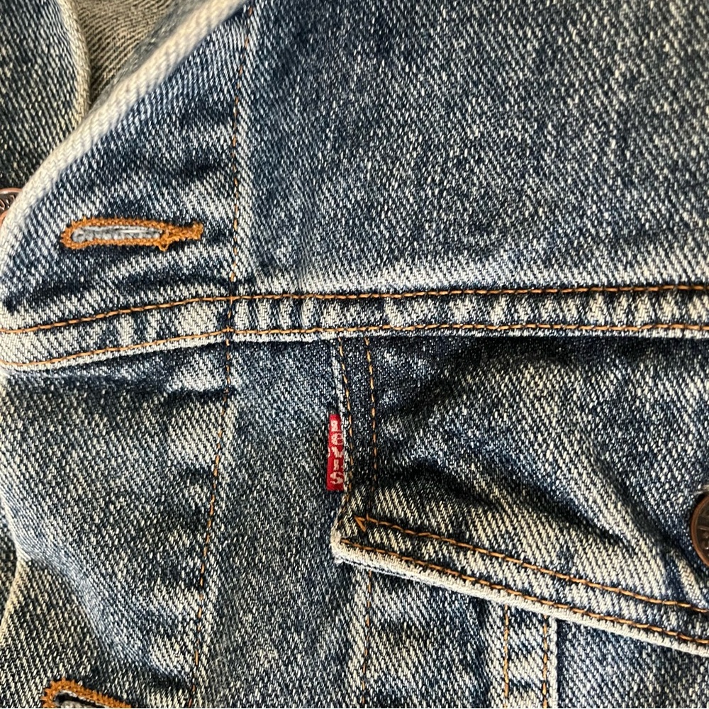 Levi's Blue Denim Jacket - Picture 6 of 11